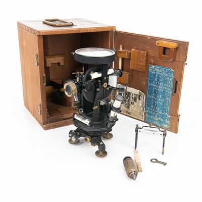 Sale Photo Thumbnail #62: Tamaya & Co. Japanese WWII Theodolite