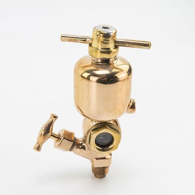 Sale Photo Thumbnail #381: Lunkenheimer Emblem No.  2-1/2 Brass Drip Oiler