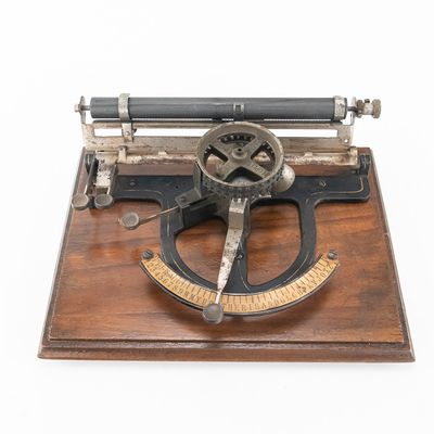 Sale Photo Thumbnail #339: Victorian Era People's Index Typewriter