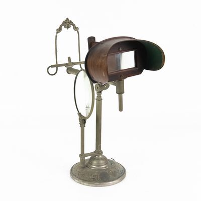 Sale Photo Thumbnail #230: Victorian Tabletop Optical Magnifier Stand