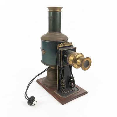 Sale Photo Thumbnail #253: Vintage Magic Lantern Slide Projector