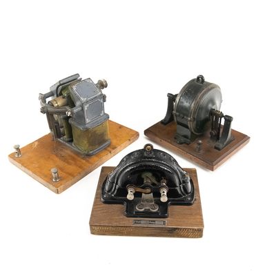 Sale Photo Thumbnail #133: Antique Toy & Demonstration Electric Motor Trio