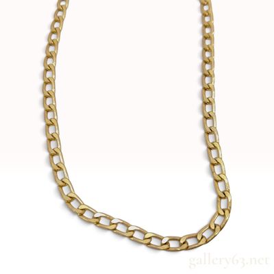 Sale Photo Thumbnail #102: Vintage Christian Dior Gold-Tone Curb Link Necklace