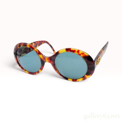Sale Photo Thumbnail #613: Vintage Gucci GG 2409/N/S Tortoiseshell Acetate Sunglasses