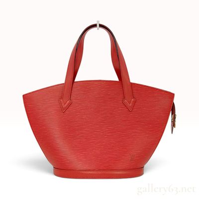Sale Photo Thumbnail #111: Vintage Louis Vuitton Saint-Jacques GM Red Epi Leather Tote Bag
