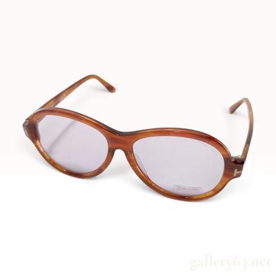 Sale Photo Thumbnail #44: Tom Ford Camryn TF1033 Tortoiseshell and Purple Photochromic Sunglasses with Box