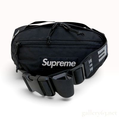 Sale Photo Thumbnail #341: Supreme FW18 Black Cordura Nylon Waist Bag