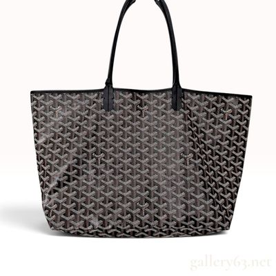 Sale Photo Thumbnail #5: GOYARD SAINT-LOUIS PM, BLACK, WITH POCHETTE