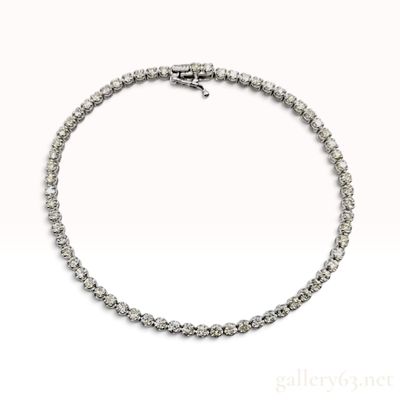 Sale Photo Thumbnail #488: 2.00ctw Natural Diamond 18KWG Tennis Bracelet