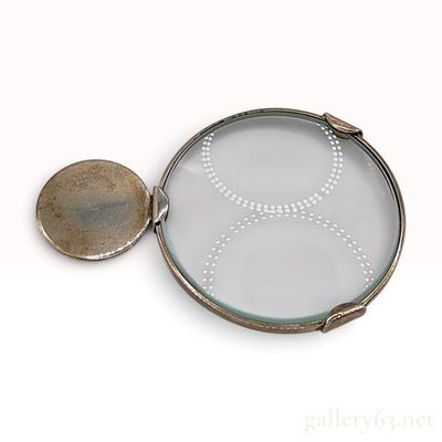 Sale Photo Thumbnail #172: Tiffany & Co. Sterling Silver Folding Pocket Magnifying Glass
