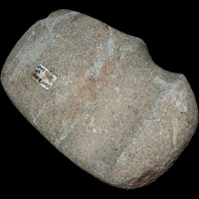 4 3/4" Three Quarter Grooved Axe, Saline Co., Missouri