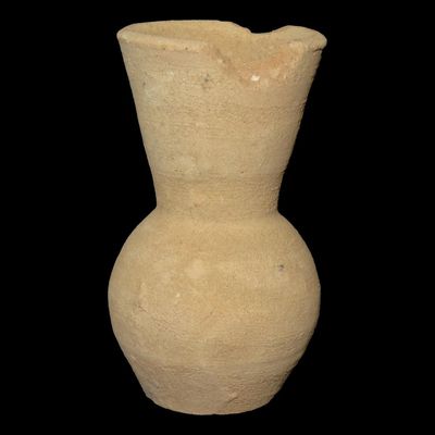 Sale Photo Thumbnail #279: 3 3/8" Egyptian Terracotta Pot