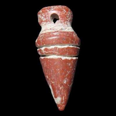 Sale Photo Thumbnail #306: 1 1/8" Plumb Bob Amulet, Ancient Egypt