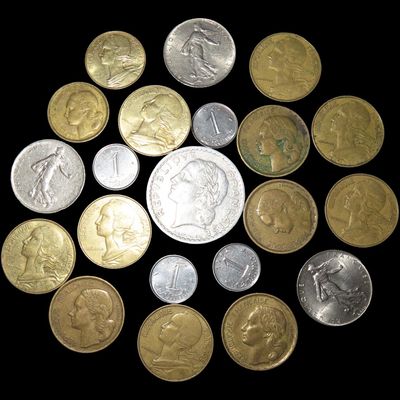 Sale Photo Thumbnail #601: Lot of 21 Coins, France