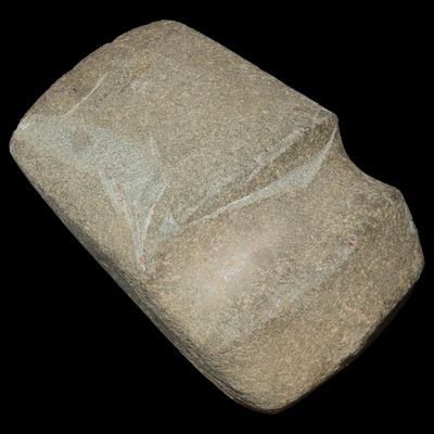 Sale Photo Thumbnail #114: 4 7/8" Three Quarter Grooved Axe, Motley & Leithoff COA, Macon Co., Missouri