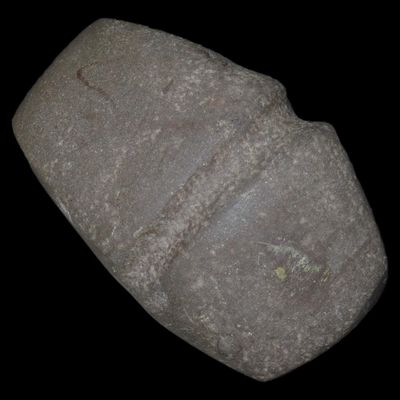 Sale Photo Thumbnail #129: 5 5/8" Three Quarter Grooved Axe, Motley & Leithoff COA, Schuyler Co., Illinois