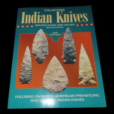 Sale Photo Thumbnail #256: 1 7/8" Drill, Adams Co., Illinois, Indian Knives: Identification and Values, Second Edition by Lar Hothem