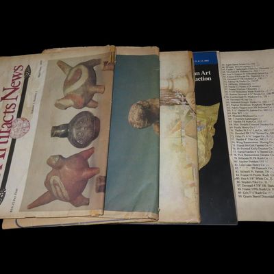 Sale Photo Thumbnail #569: Lot of Auction Catalogs and Ohio Archaeology Journal