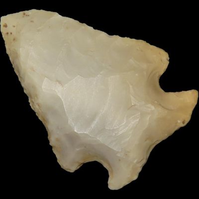 Sale Photo Thumbnail #391: 1 3/4" San Patrice, Burlington Chert, Clay Co., Arkansas, Ex. George Robertson