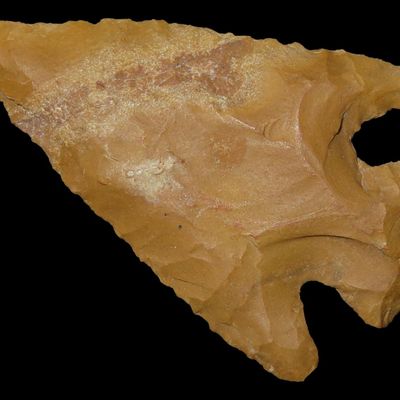 Sale Photo Thumbnail #389: 2 1/8" Pelican Lake Point, Local Chert, Clay Co., Arkansas, Ex. George Robertson