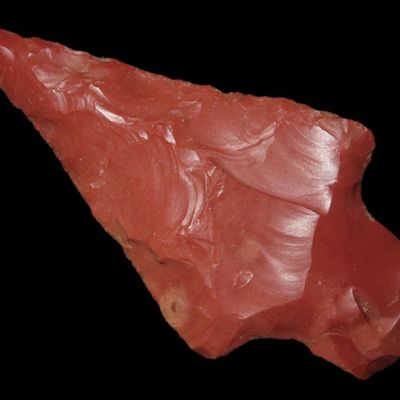Sale Photo Thumbnail #365: 2 1/4" Gary, Crowleys Ridge Chert, Clay Co., Arkansas, Ex. George Robertson