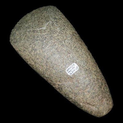 Sale Photo Thumbnail #213: 5 1/2" Celt, Motley & Leithoff COA, Saline Co., Missouri, Ex. Herb Mangold Collection