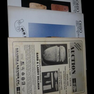 Sale Photo Thumbnail #568: Lot of 3 Ohio Archaeology Journals