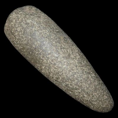 Sale Photo Thumbnail #219: 7 3/4" Pestle, Adams Co., Illinois, Ex. Herb Mangold Collection