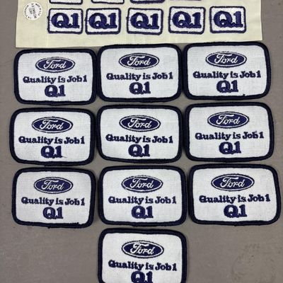 Lot 20 Ford Motor Co Quality Job Clothing Patches