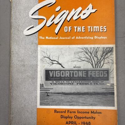 April 1948 Signs of the Times NEON Sign Magazine