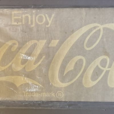NOS Lot 10 ENJOY COCA COLA 24"x10" Stickers