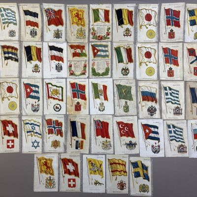 Lot 44 Nebo Cigarettes Silk Country Pennants