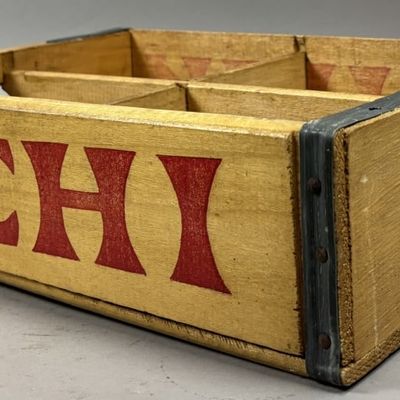 1956 NEHI Lansing Michigan Soda Pop Crate NM Cond