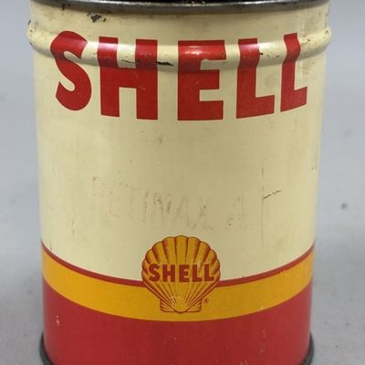 Shell Retinax A 1 LB 40s Metal Grease Can w/ Clam