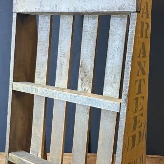 Blackman Salt Brick Store Advertising Display
