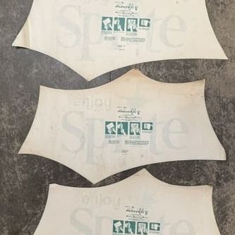 Lot 5 SPRITE 60s Presto Cal "U" Soda Pop Decals EX