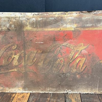 Drink Coca Cola H.A. Page & Son Soda Sign