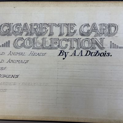 Lot of 470 Animal Player's Cigarettes Cards