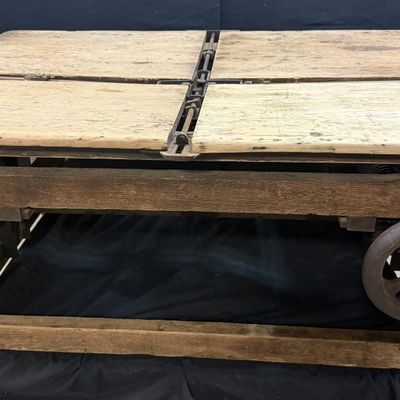 Machine Age Fur Stretching Adjustable Coffee Table