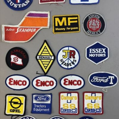 21 50s 60s Enco Ford Dodge Chevy Clothing Patches
