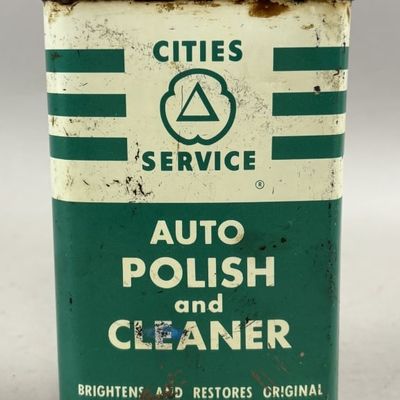 Cities Service Auto Polish & Cleaner 1 Pint Can