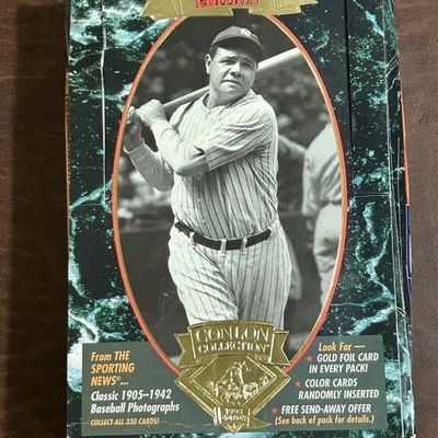 Sale Photo Thumbnail #213: 1994 Conlon Collection Baseball Box