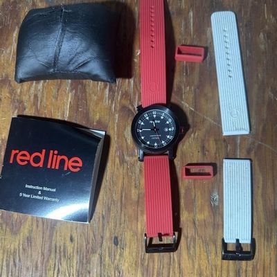 Sale Photo Thumbnail #109: Red Line "Compressor" Men's Quartz Watch Gift Set
