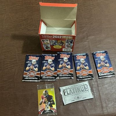 Sale Photo Thumbnail #202: 2012 Topps Football Value Box Sealed Packs