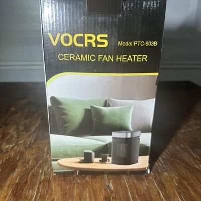VOCRS Ceramic Fan Heater Model PTC-903B with