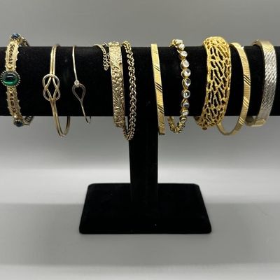 Vintage & Fashion Gold-Tone Bracelets