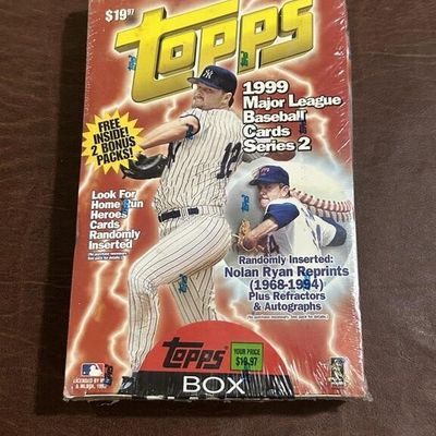 Sale Photo Thumbnail #216: 1999 Topps Baseball Series 2 Blaster Box