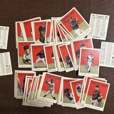 Sale Photo Thumbnail #201: 2004 Topps Cracker Jack Baseball Cards 150+