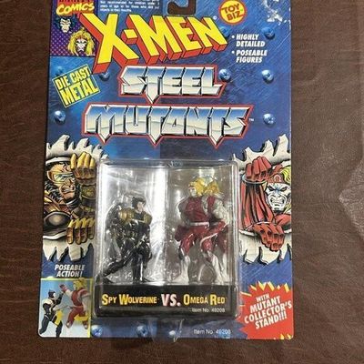 Sale Photo Thumbnail #227: Vintage X-Men Steel Mutants Die-Cast Figures