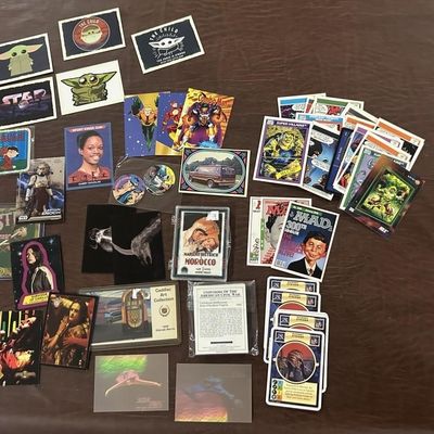 Sale Photo Thumbnail #162: Mixed Pop Culture Trading Card & Sticker Lot